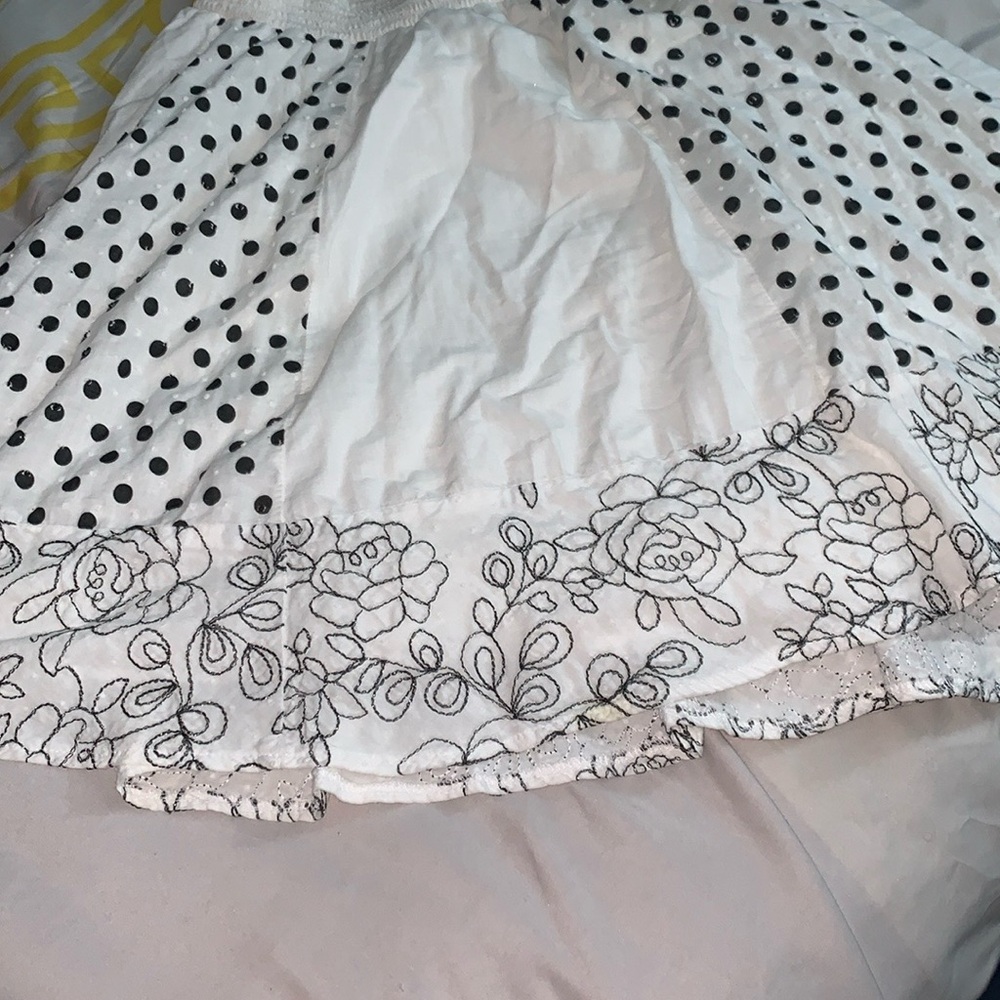 Joe Benbasset Cream Midi A-Line Skirt with Ruffled Tiers